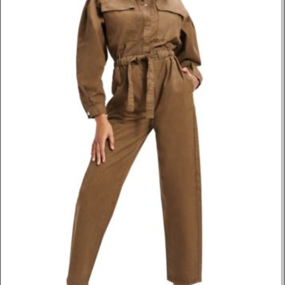 Brown Women's Jumpsuit